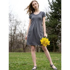 💜Enfocus Studio Black Short Sleeve Dress Size 8